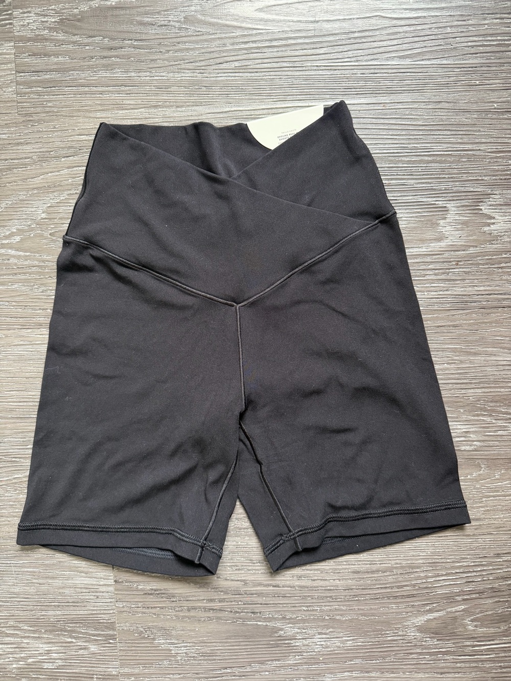 aerie Black Bike Shorts nwt